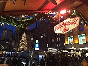 Punschstüberl auf dem Christkindlmarkt am Münchner Marienplatz
